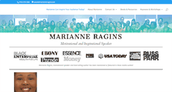 Desktop Screenshot of marianneragins.com